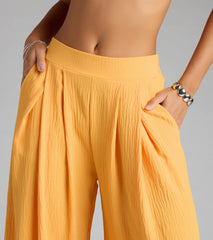 Weekend Vibes Wide-Leg Palazzo Pants