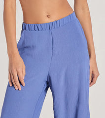 Airy Chic Woven Wide-Leg Pants