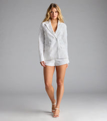 Chic Babe Eyelet Lace Shorts