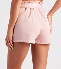 Sweet And Chic Paperbag Shorts