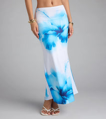 Bold Muse Floral Print Maxi Skirt