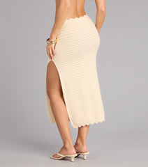 Sweet Like Summer Crochet Maxi Skirt