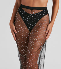 Glitzy Poolside Vibes Maxi Skirt