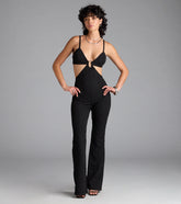 Being Sultry Cutout Wide-Leg Jumpsuit