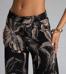 Golden Hour Wide Leg Pants Energy