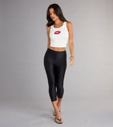 Street Sleek High-Rise Capri Pants