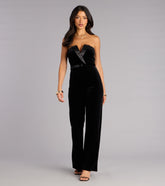 Midnight Luxe Velvet Jumpsuit