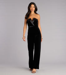 Midnight Luxe Velvet Jumpsuit