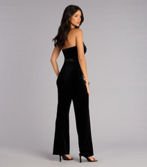 Midnight Luxe Velvet Jumpsuit