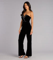 Midnight Luxe Velvet Jumpsuit