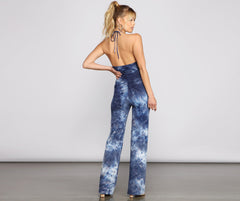 Retro Babe Tie-Dye Jumpsuit