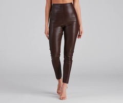 The One You Want Faux Leather Leggings
