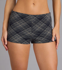 Checkmate Vibes Plaid Hot Shorts
