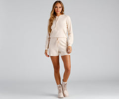 Lounge In Style Drawstring Shorts