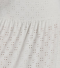 Vibe Of Summer High Rise Eyelet Maxi Skirt