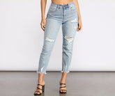 Too Fine to be Distressed Jeans