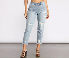 Too Fine to be Distressed Jeans
