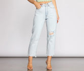 High Rise Cropped Jeans