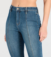 All Day Vibe Mid-Rise Denim Capri Pants