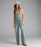 Casual Babe Tinted Denim Overalls