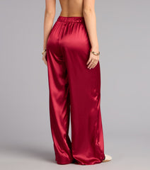 Pillow Talk Satin Pajama Pants