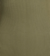 Lounge Moments Basic Short Sleeve Rib Knit Romper