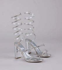 Catch Me in the Cosmos Star Spiral Heels