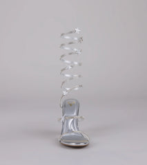 Catch Me in the Cosmos Star Spiral Heels