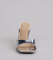 Glam Stunner Stiletto Mules