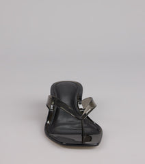 Throwback Glow Jelly Kitten Heels