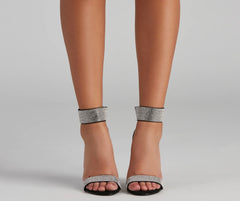 Glam Struck Rhinestone Stiletto Heels