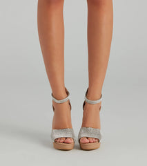 Make It A Moment Rhinestone Stiletto Heels