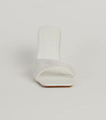 Chic First Impression Studded Stiletto Mules