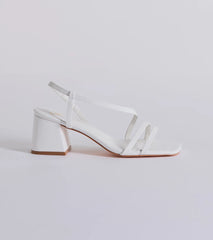 Chic Strut Marabou Feather Satin Pumps