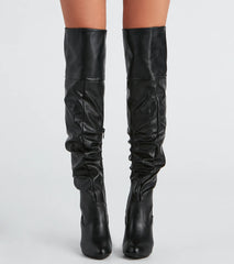Work It Girl Over-The-Knee Boots