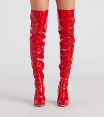 Smokin' Babe Thigh High Boots