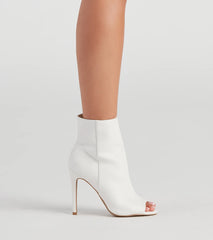 Point Me To Chic Stiletto Booties