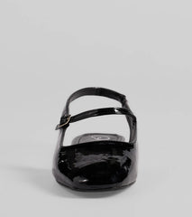 Adorable Essentials Slingback Mary Jane Flats