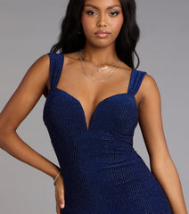 Shaina Rhinestone Bodycon Mini Dress