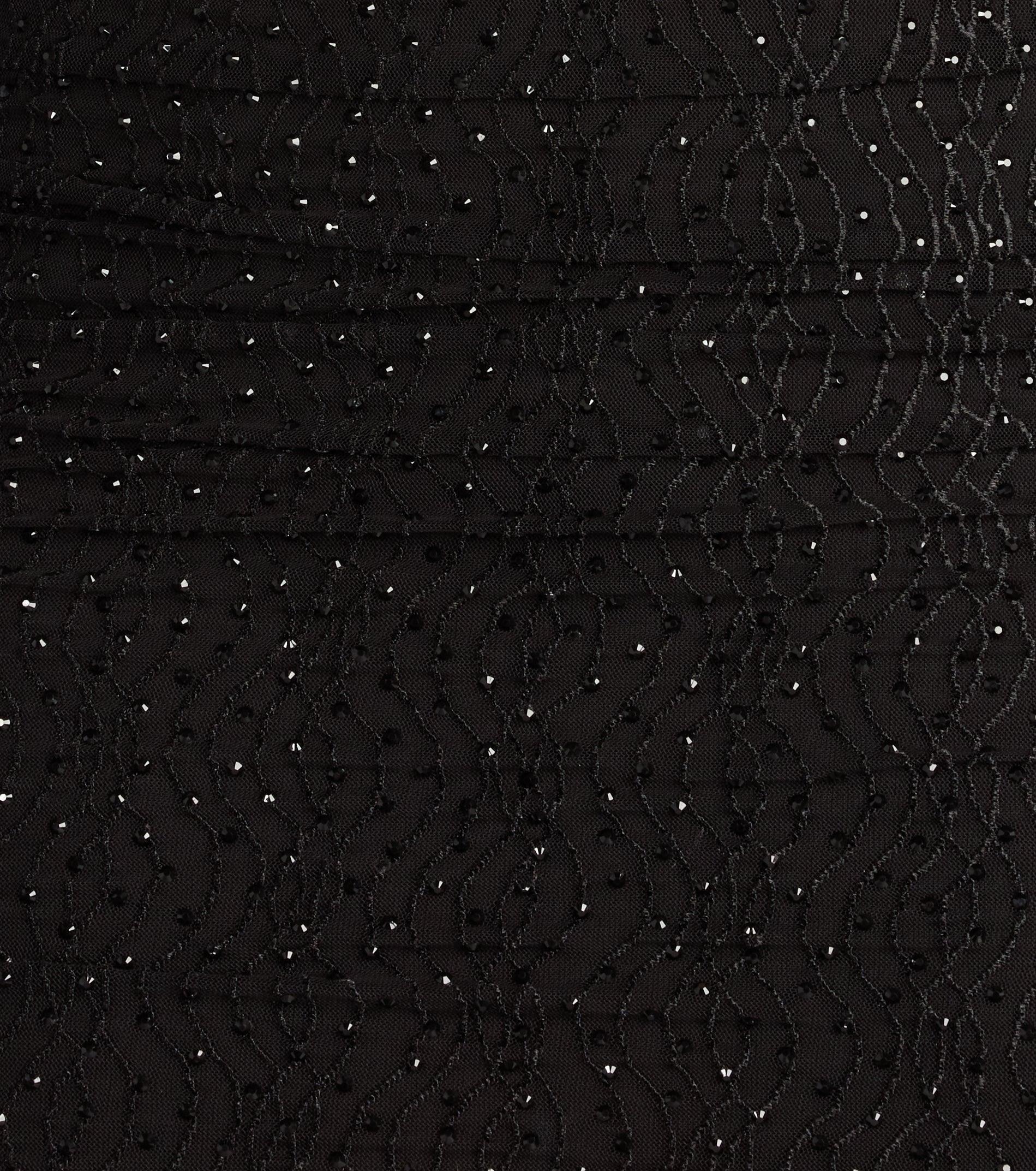 Tabitha Rhinestone Mini Dress with Shawl