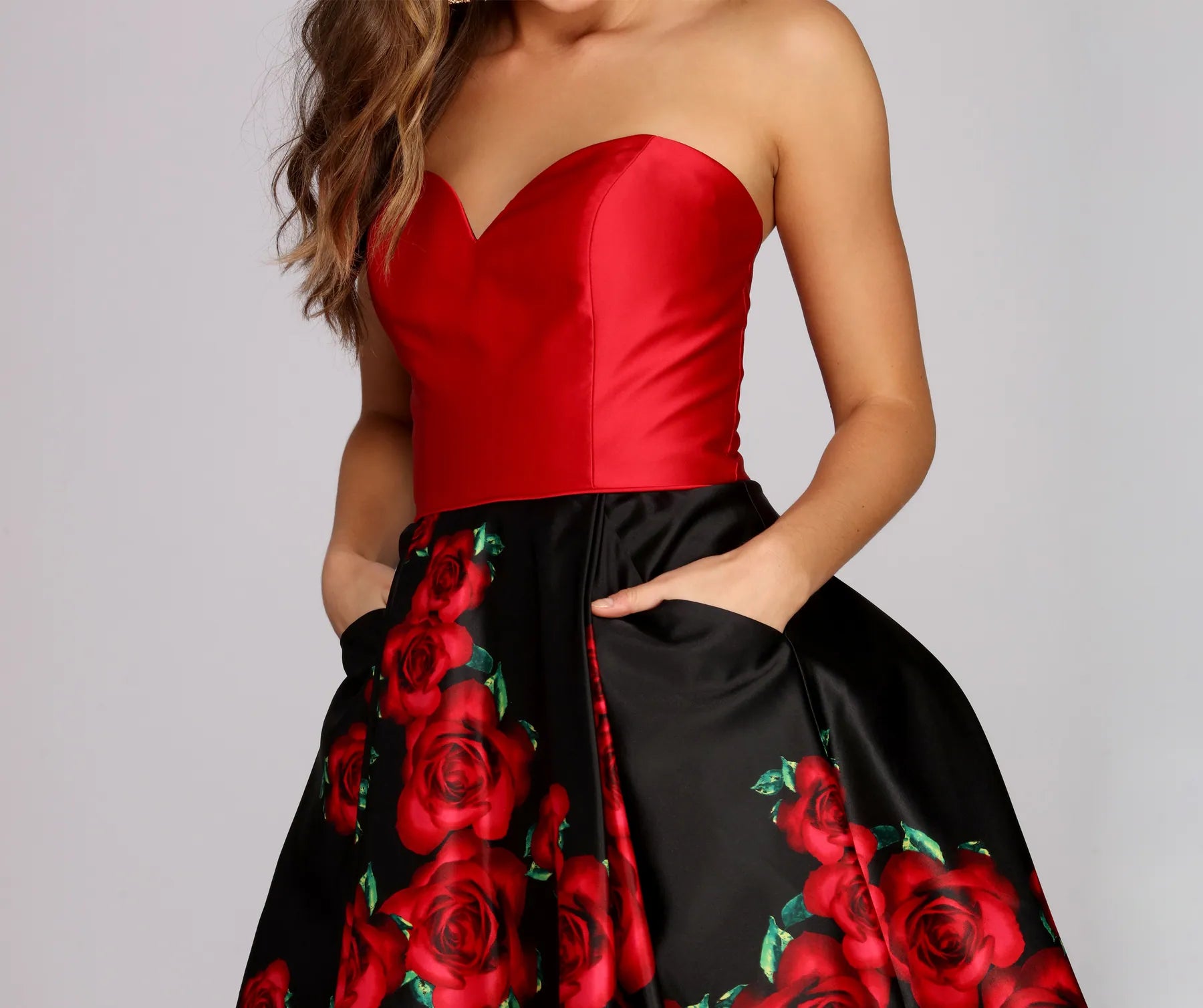 Jianne Formal Taffeta Party Dress