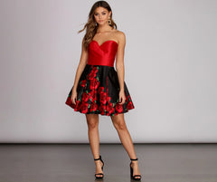 Jianne Formal Taffeta Party Dress