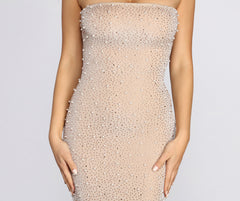 Heather Formal Heat Stone Dress