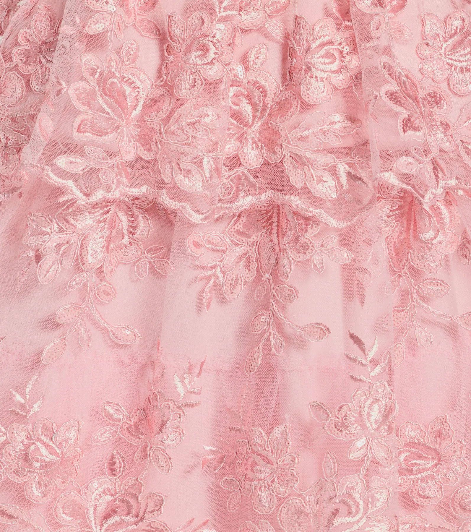 Andrea Corset Floral Embroidered A-Line Party Dress