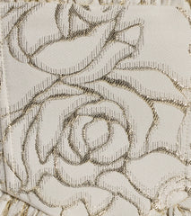 Holly Floral Jacquard Bubble Hem Skater Dress