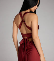 Jianne Formal Lace-Up Back Long Dress