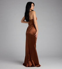 Elani Satin Mermaid Formal Dress