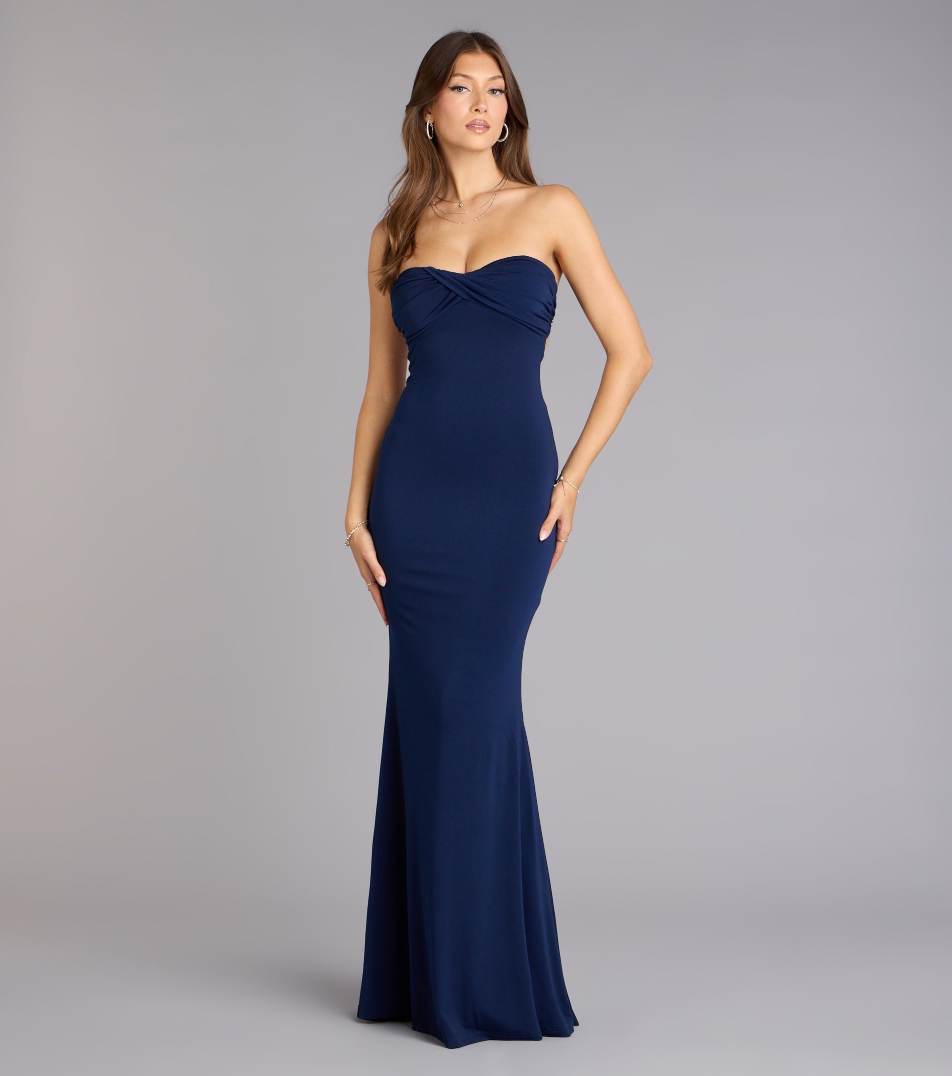 Jessica Strapless Mermaid Formal Dress