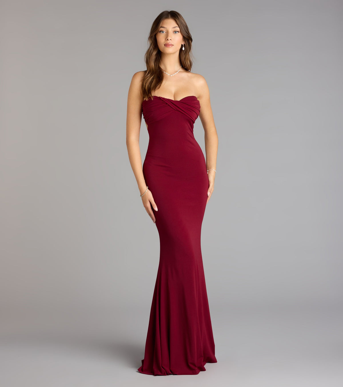 Jessica Strapless Mermaid Formal Dress