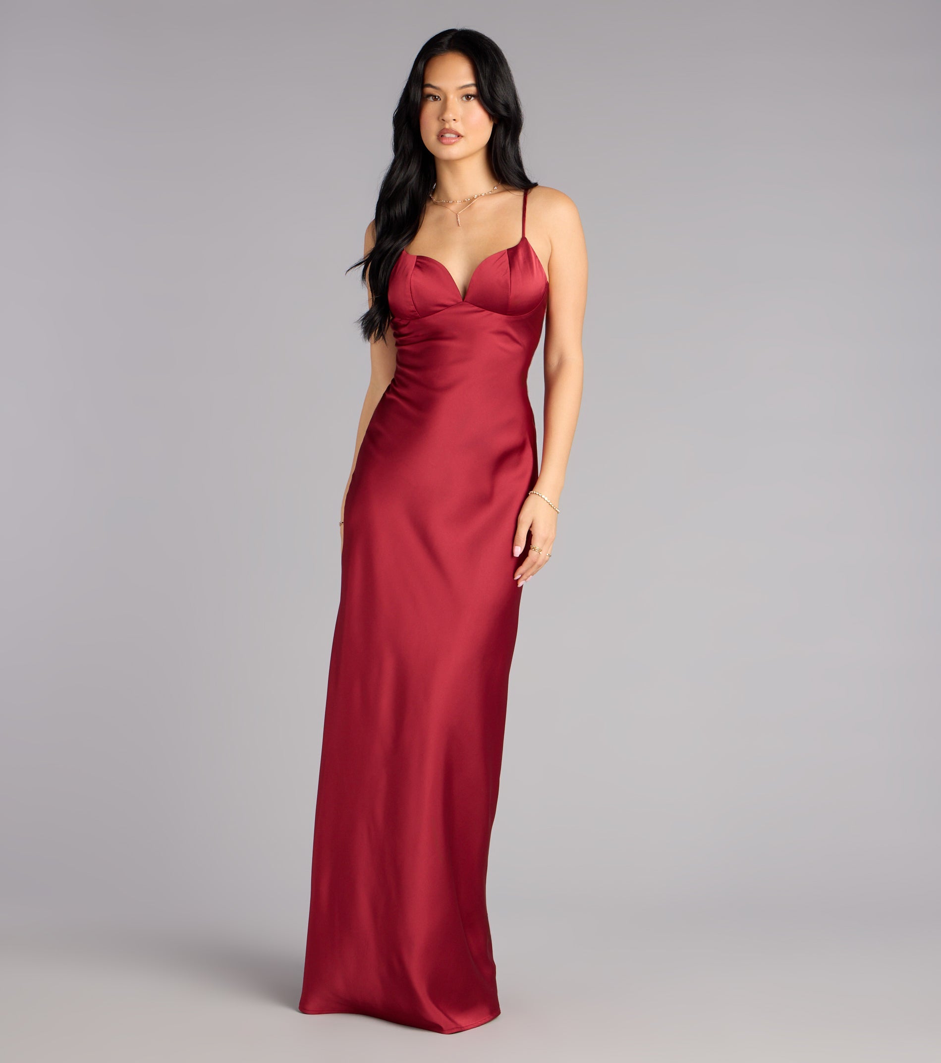 Winnie Satin Formal Dress